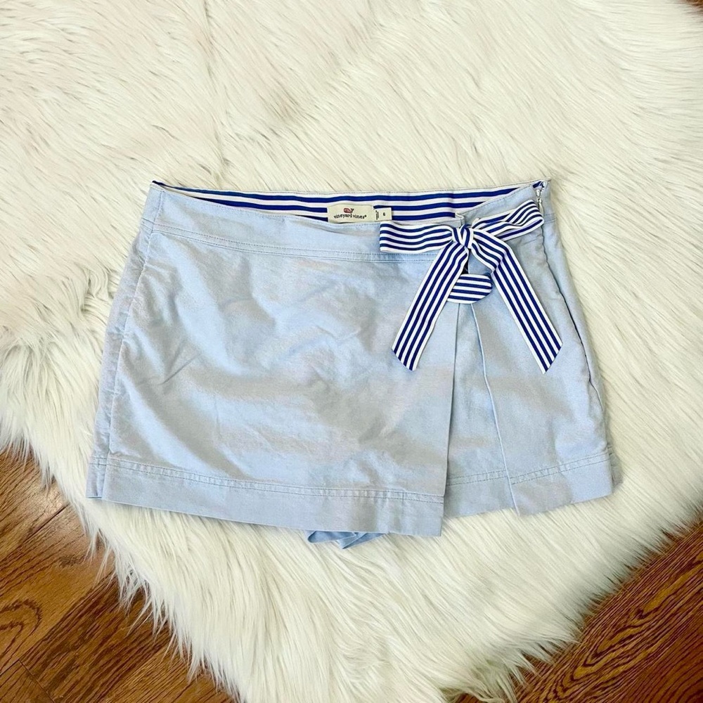 Vintage light blue micro mini skirt by Vineyard Vines